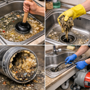 싱크대 씽크대 하수구 하수도 하수관 오수관 정화조 횡주관 집수정 배수구 배수관 오수받이 맨홀 막힘 역류 넘침 고압세척